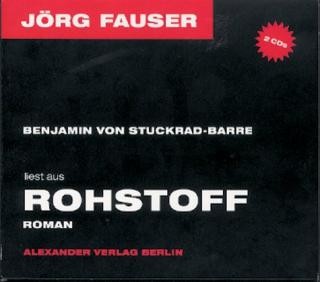 Benjamin von Stuckrad-Barre liest aus \"Rohstoff\"