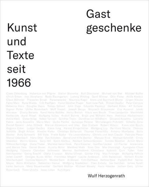 Gastgeschenke – Kunst und Texte seit 1966