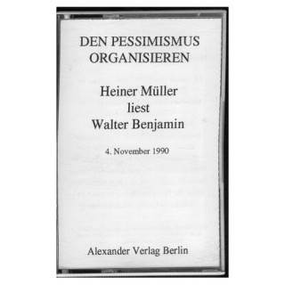 Den Pessimismus organisieren